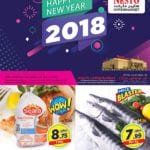 nesto 1 1 Nesto Hypermarkets New year deals Muweilah Sharjah 1-1-2018 to 3-1-2018