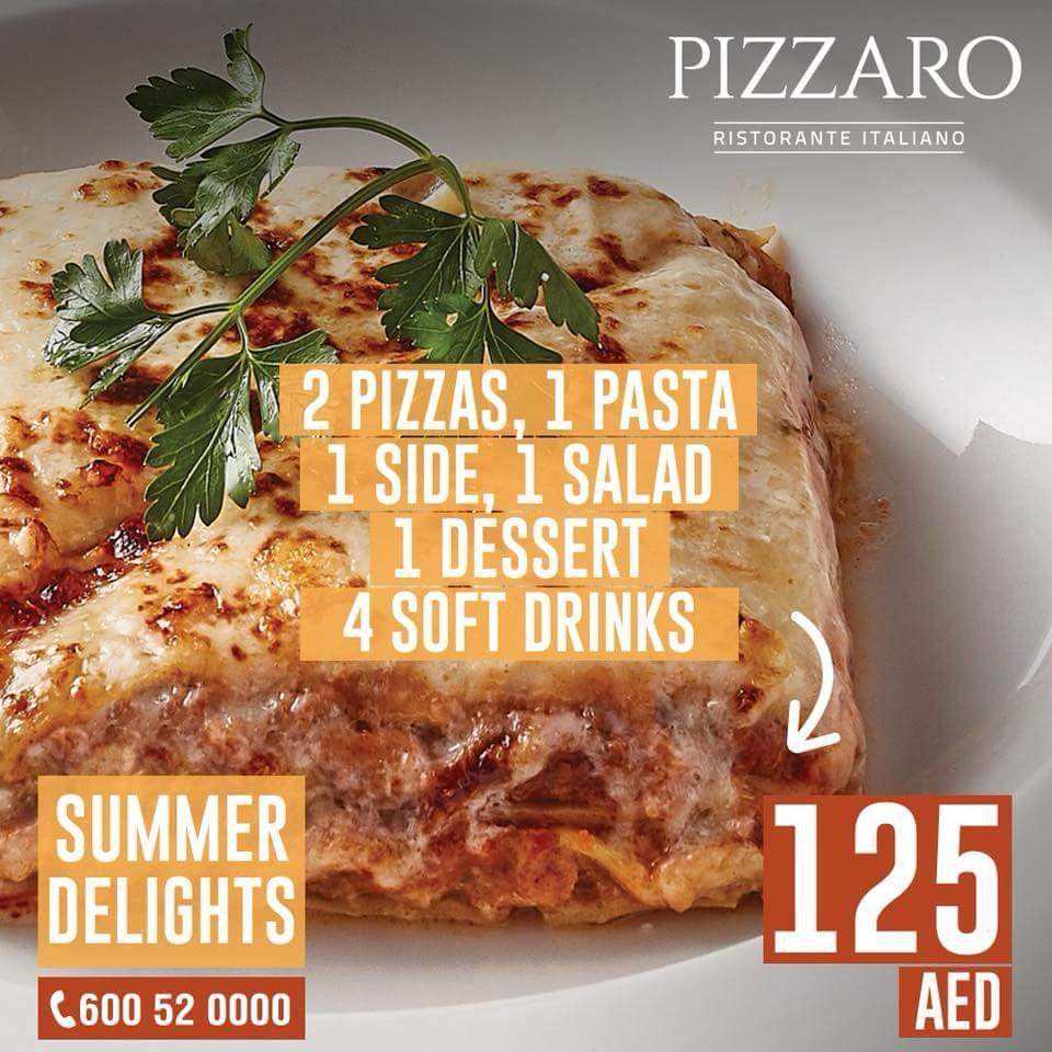 FB IMG 1532946231341 SUMMER DELIGHTS @PIZZARO