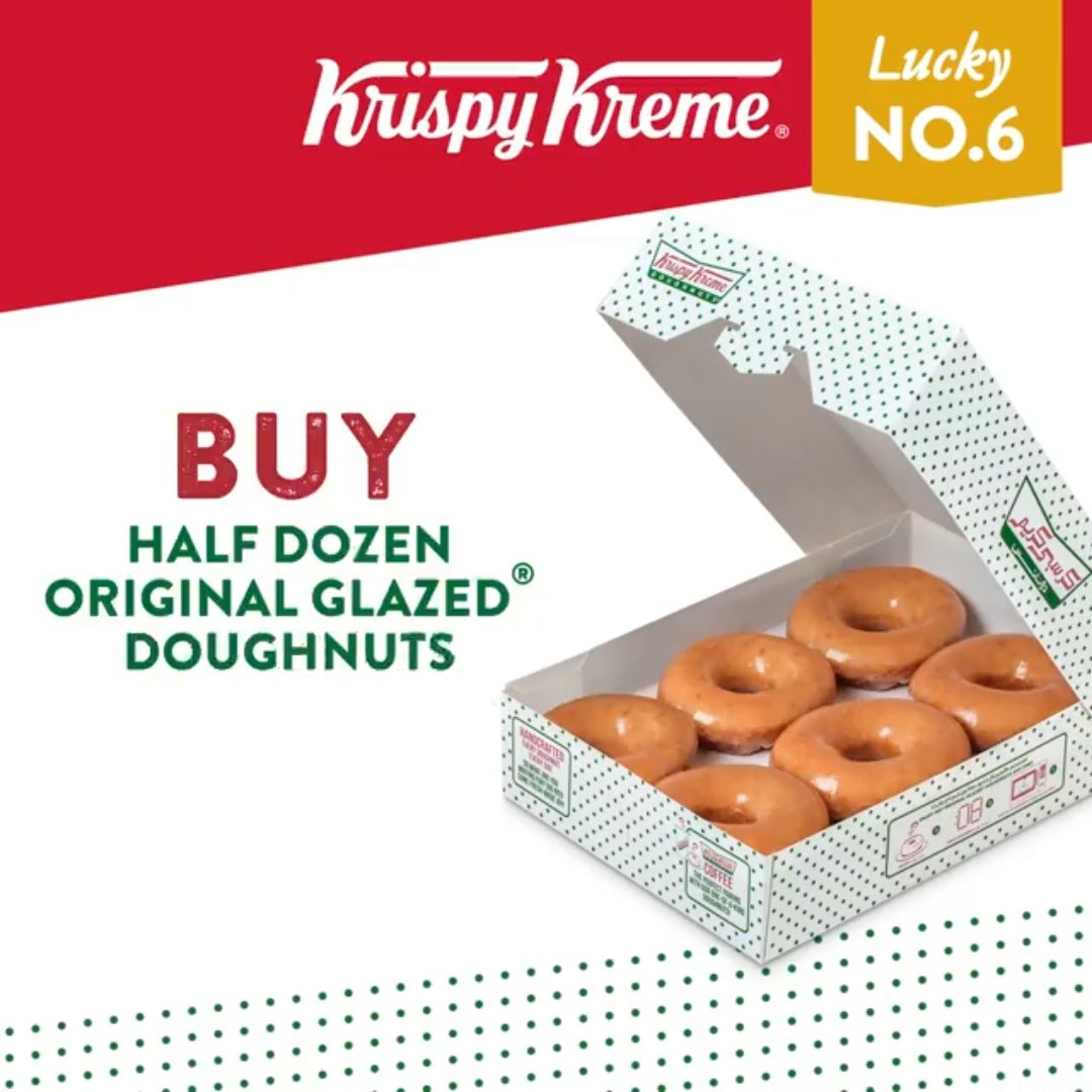 20180806 055636 Buy 1 get 1 free- Krispy Kream