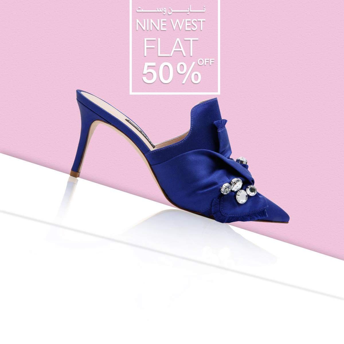 Flat 50% on Nine West