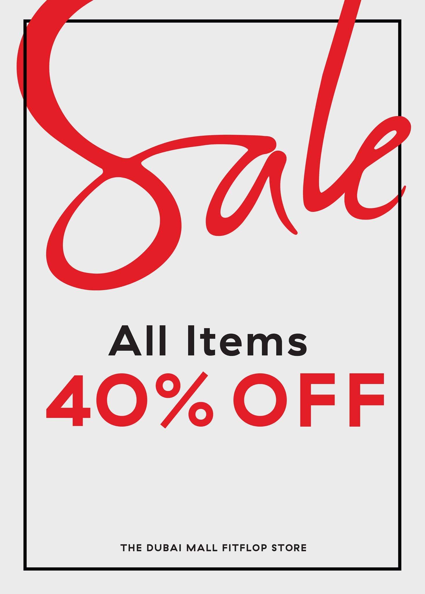 FB IMG 1533254595318 To all Fitflop lovers out there!flat 40% discount on all items