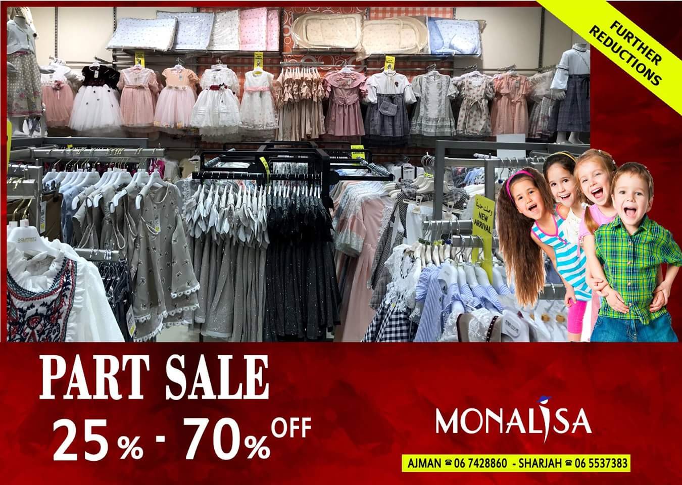Part Sale – 25 to 70 % Off. Offer : Best Price Offer Price Starting From 5 , 10 ,14 ….  Monalisa