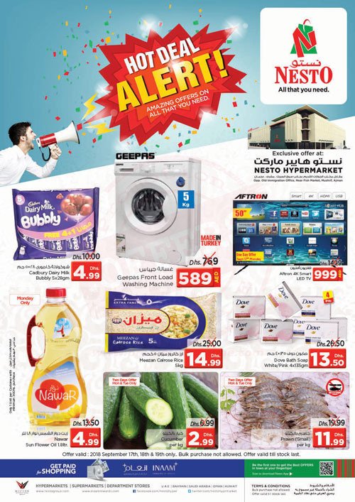 Nesto Midweek Deals Mushrif Offer