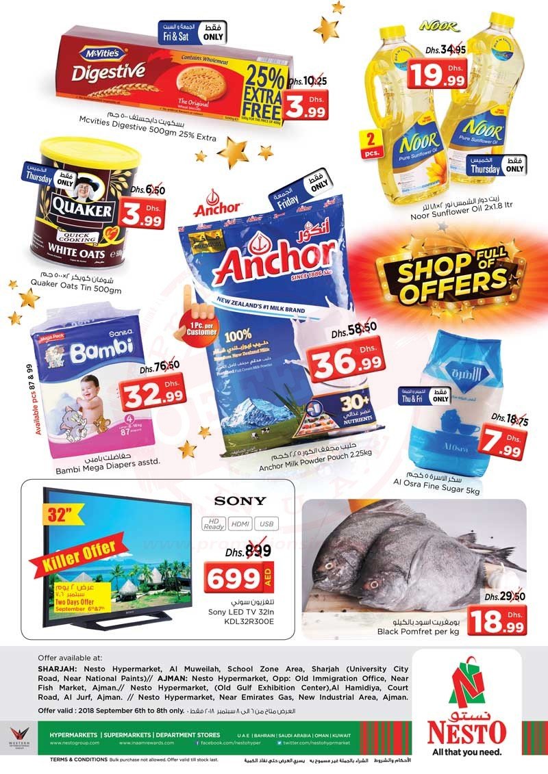 Nesto Shop full of Offer