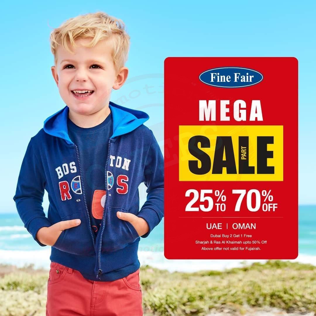 FB IMG 1538384134406 MEGA SALE! upto 70% off. Visit your nearest Fine Fair store today. Dubai Buy 2 Get 1 Free. Sharjah & RAK upto 50% off.
