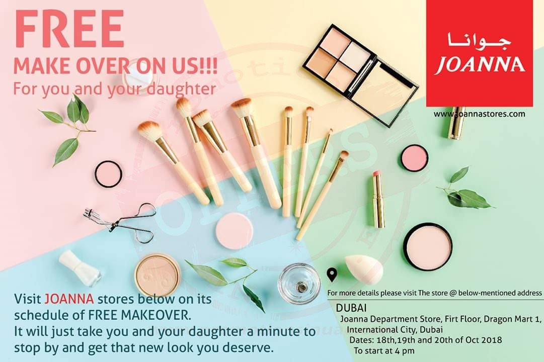 Free makeover !!!  For you and your daughter. #PrestigeCosmetics #PalladioBeautyUAE #Dubai #Sharjah #Mom #Beauty #Makeup  Joanna-fashion.