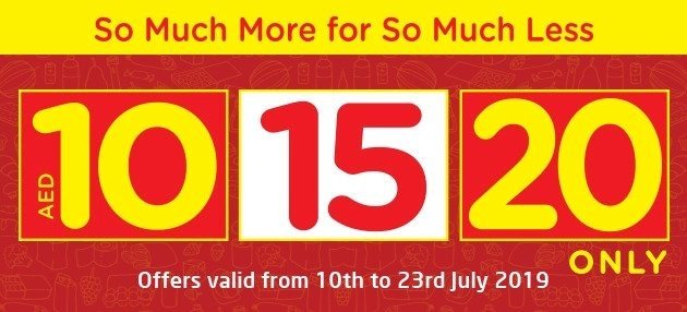 Lulu AED 10, 15, 20 super deals