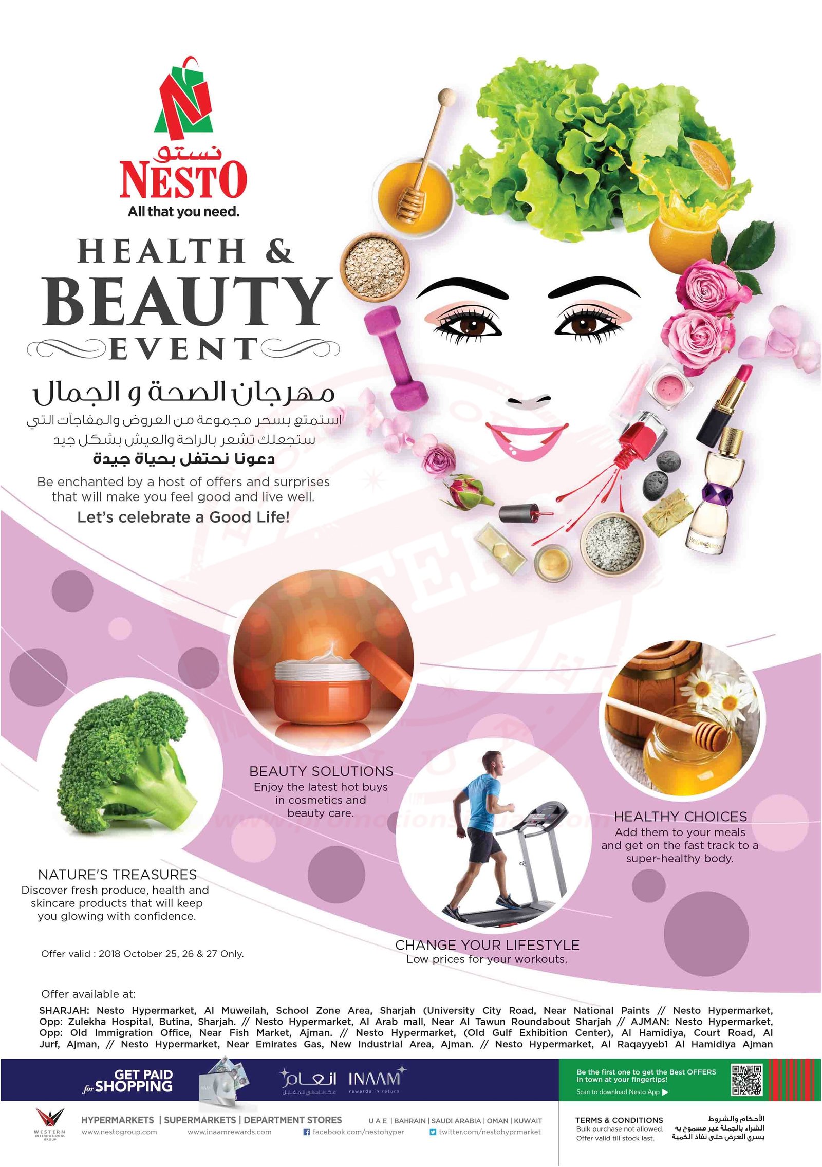 NESTO HEALTH & BEAUTY EVENT OFFER