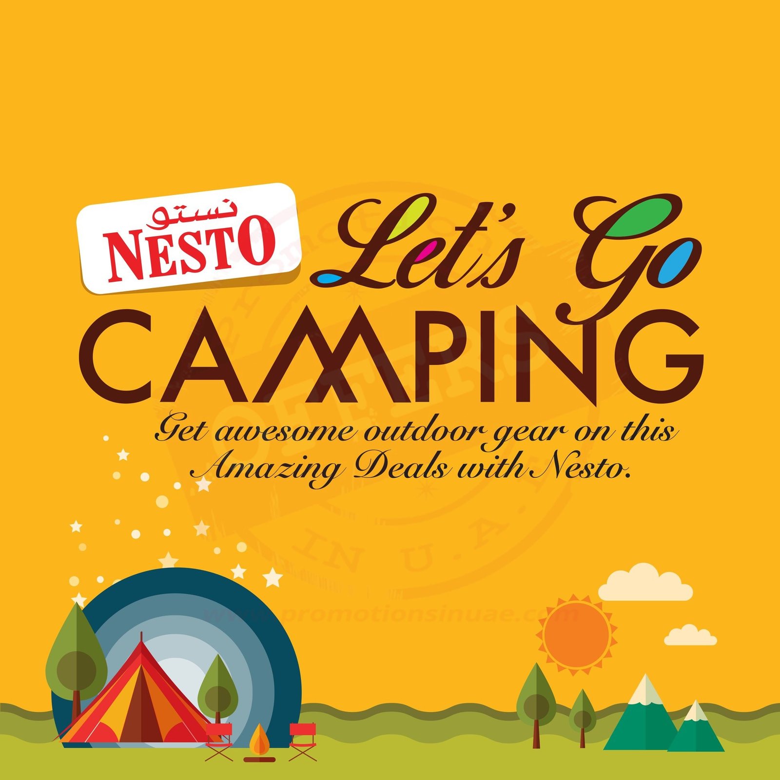 NESTO LETS GO CAMPING