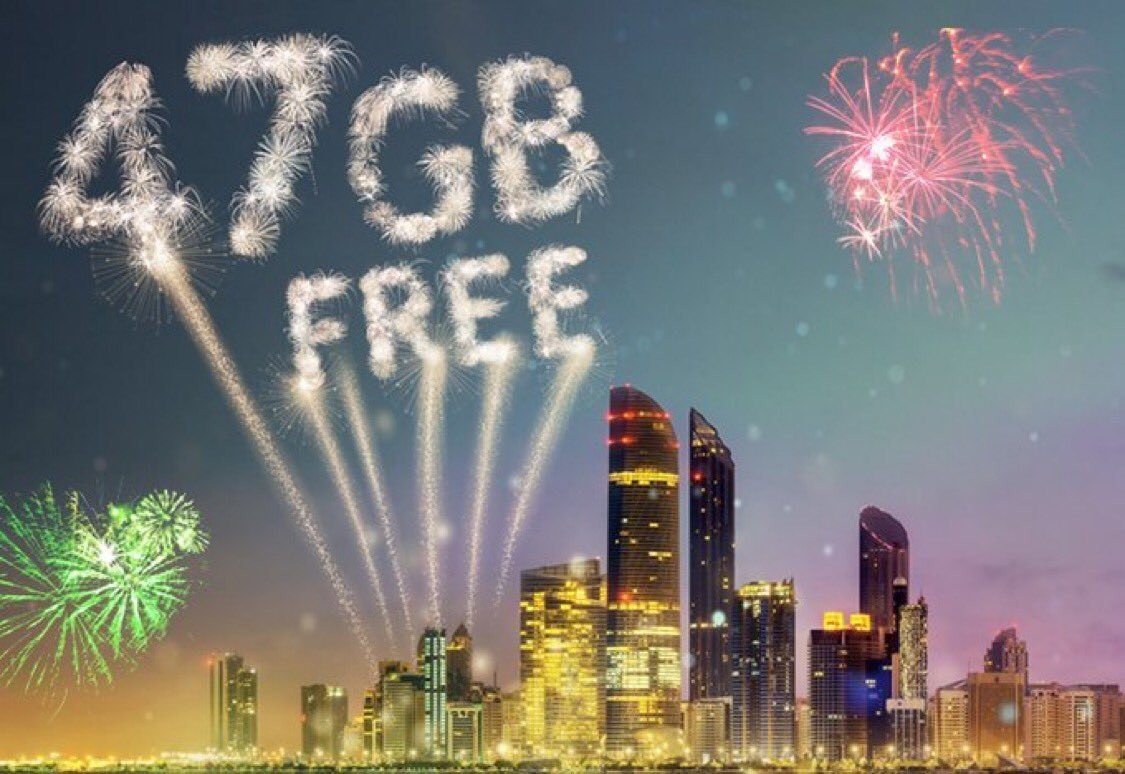 National Day: Here’s how to get free 47GB data in UAE