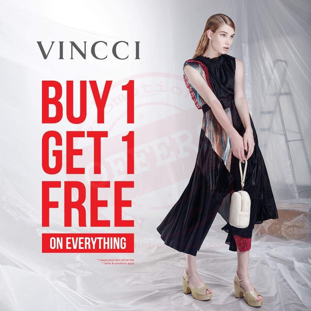 Buy One, Get One Free on EVERYTHING! Don’t miss out on the unbeatable Super Sale weekend across all Vincci stores #VincciME #Vincci #Buy1Get1 #SuperSale