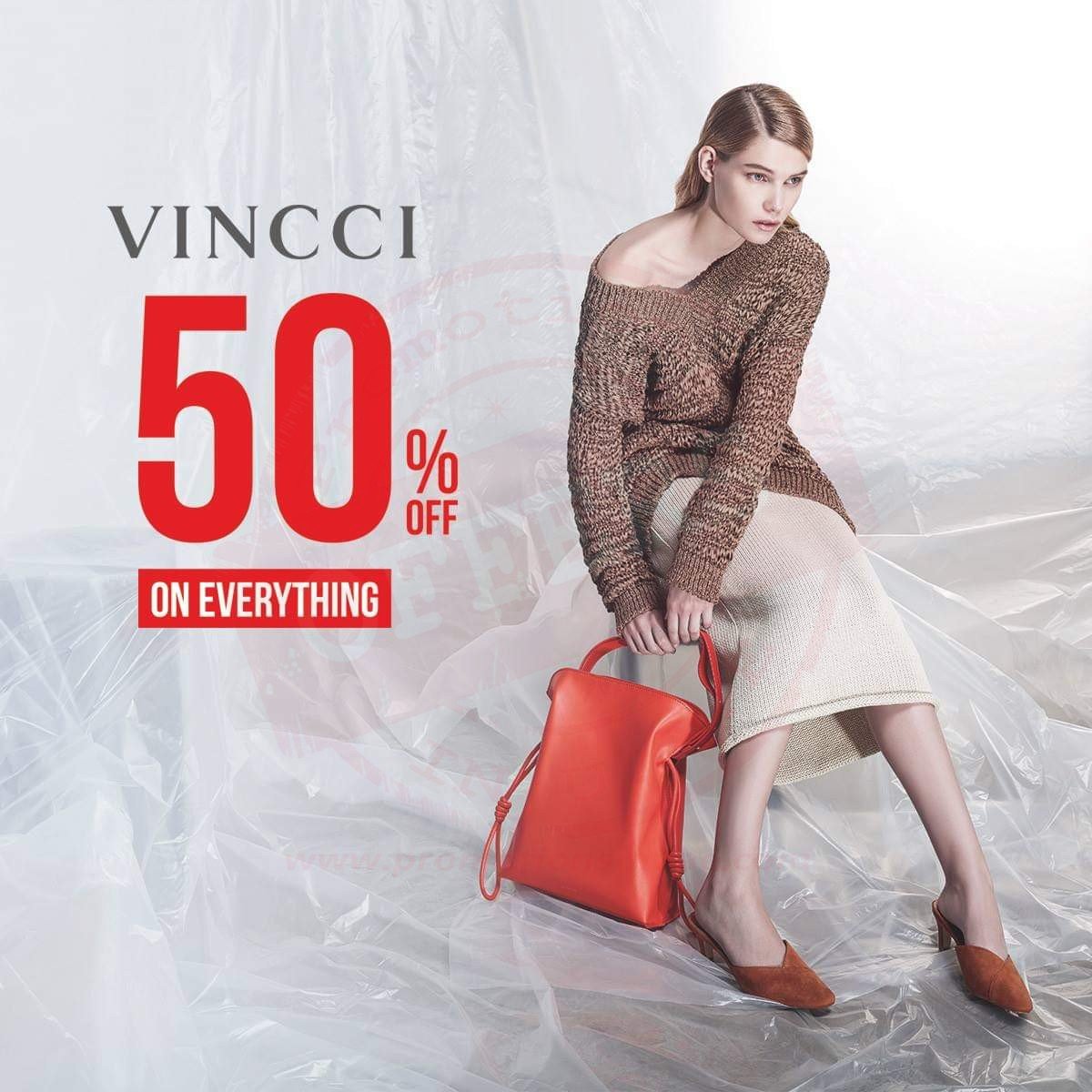 Don’t miss out on VINCCI’s unbeatable SALE this National Day weekend! GET 50% OFF on all your favourite Vincci shoes & handbags!