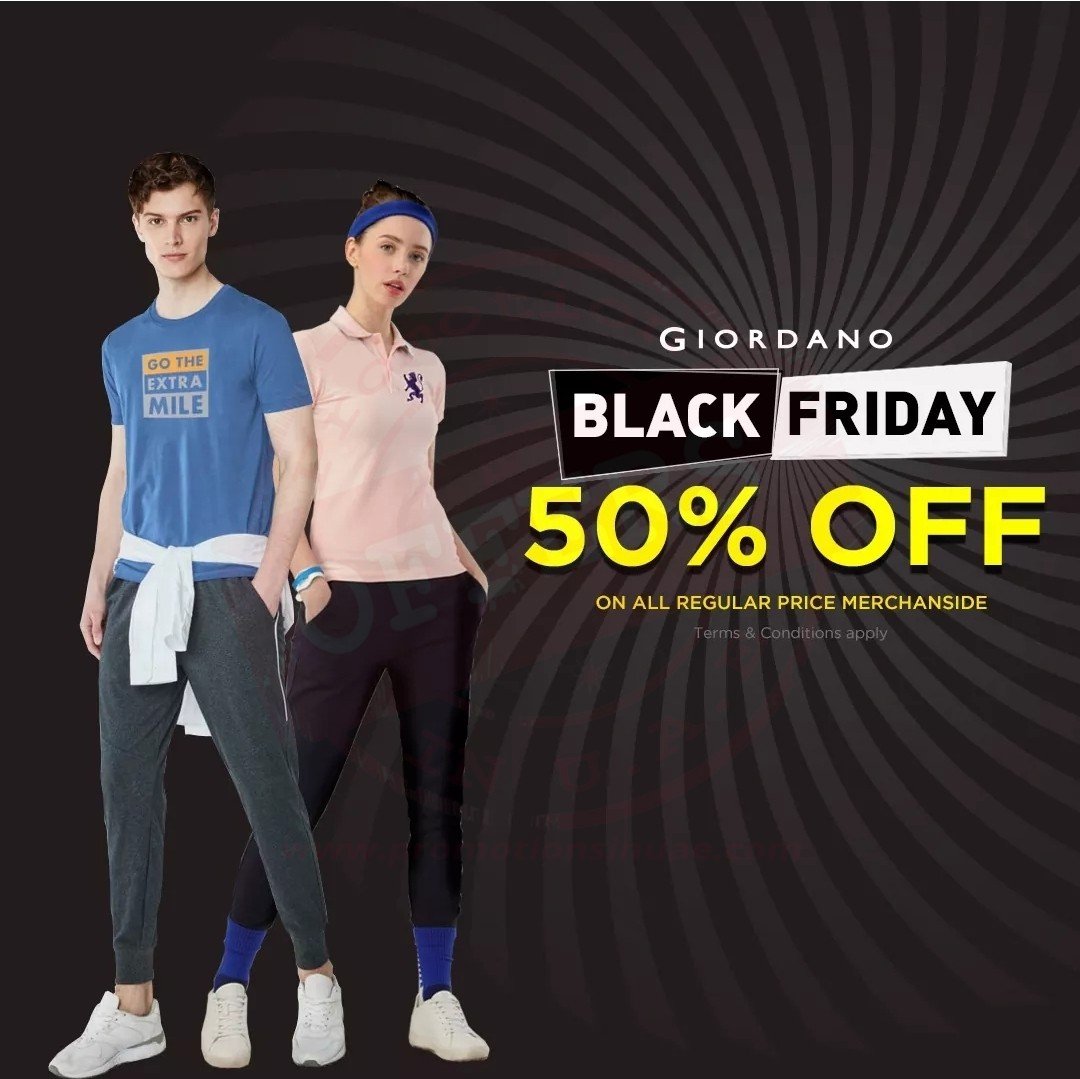 Screenshot 20181120 151750 Facebook #BlackFridaySale - Flat 50% OFF on Everything from 20 - 26th Nov 2018. #Sale #Giordano #OnlineShopping #BlackFirday #GiordanoME #HappeningNow