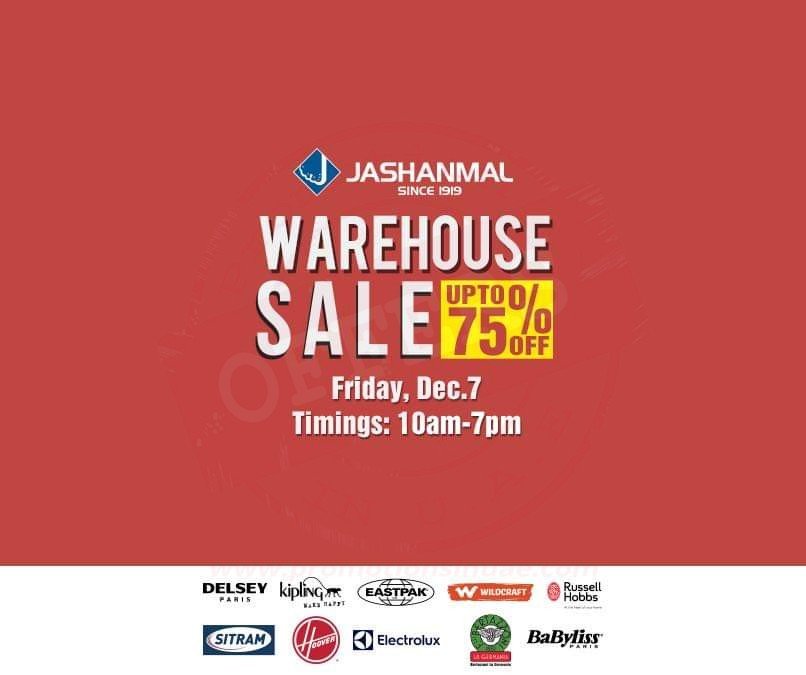 Get set to shop till you drop! The Jashanmal Clearance Sale is back with up to 75% discounts on select items from your favorite brands