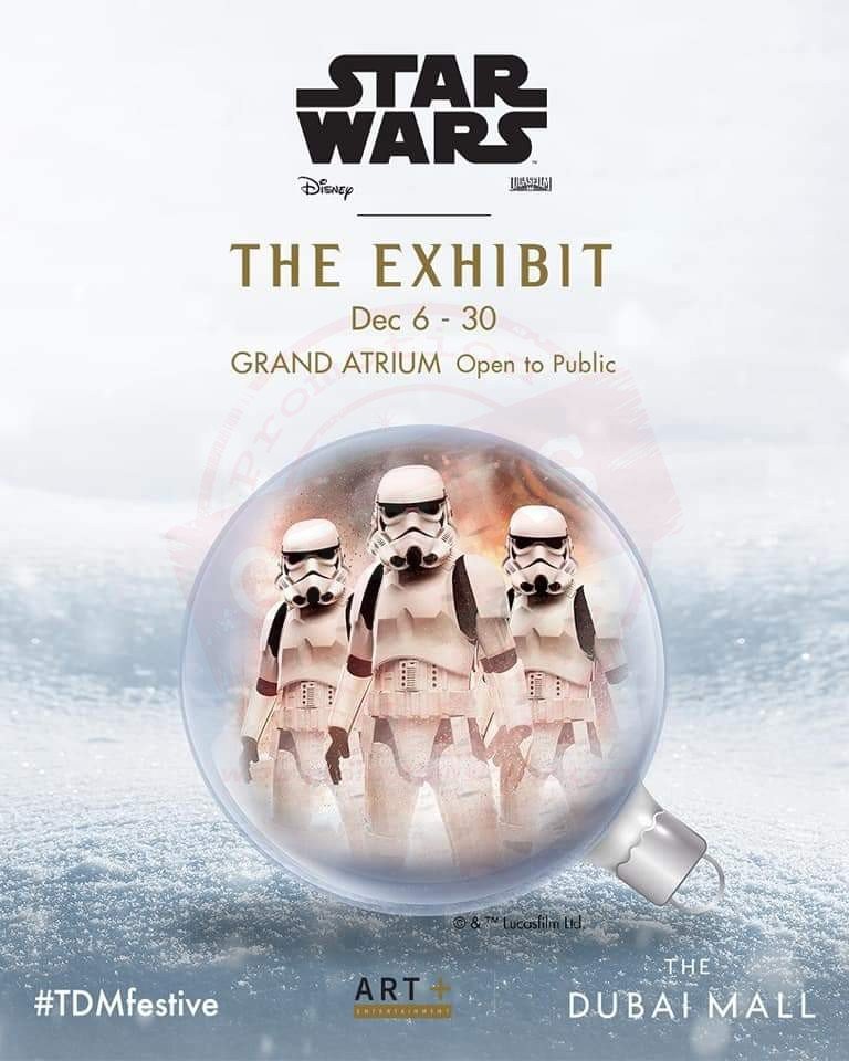 FB IMG 1544970931019 The Star Wars Exhibit in The Dubai Mall