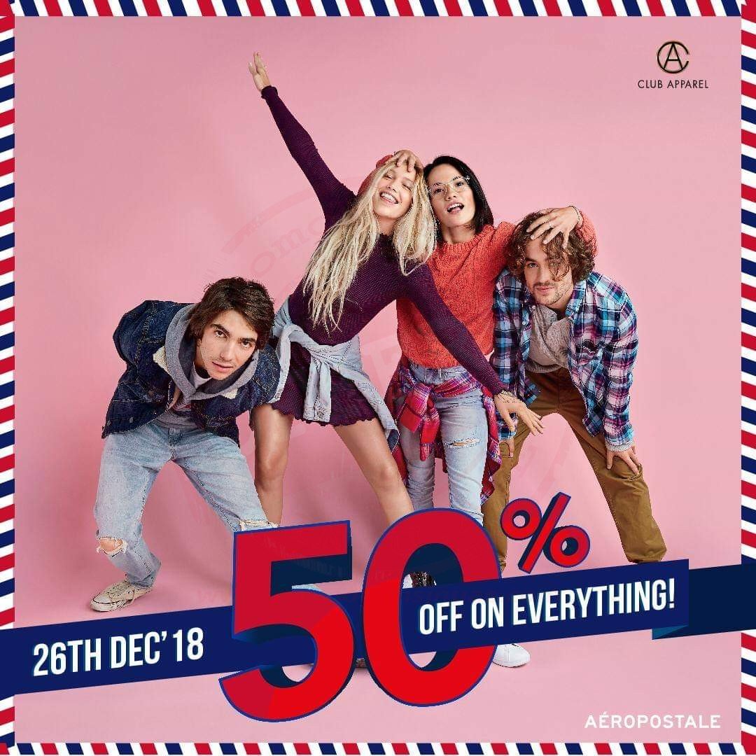 FB IMG 1545826512776 Get 50% off on EVERYTHING