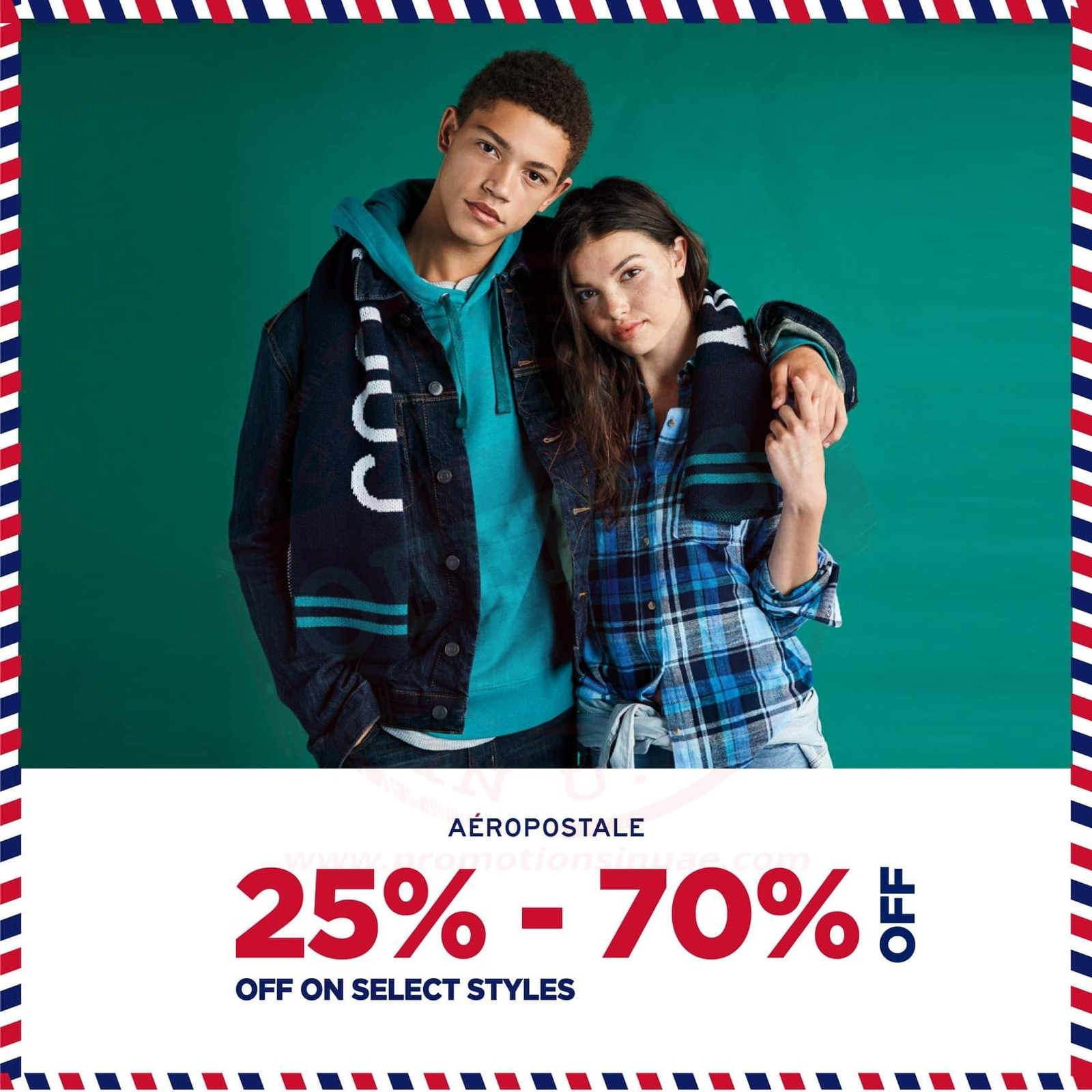 FB IMG 1546252331744 Get 25% to 75% off at Aeropostale stores!