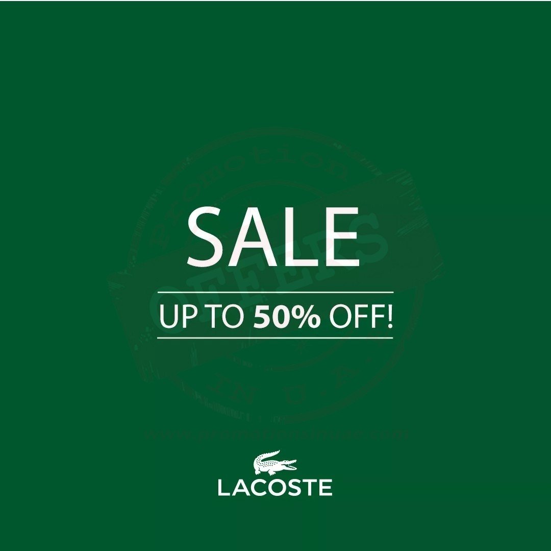 Lacoste Sale upto 50%