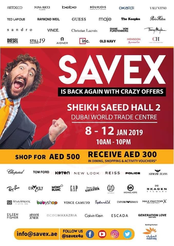 Savex shoppers is back again in Dubai with amazing deals and offers!!