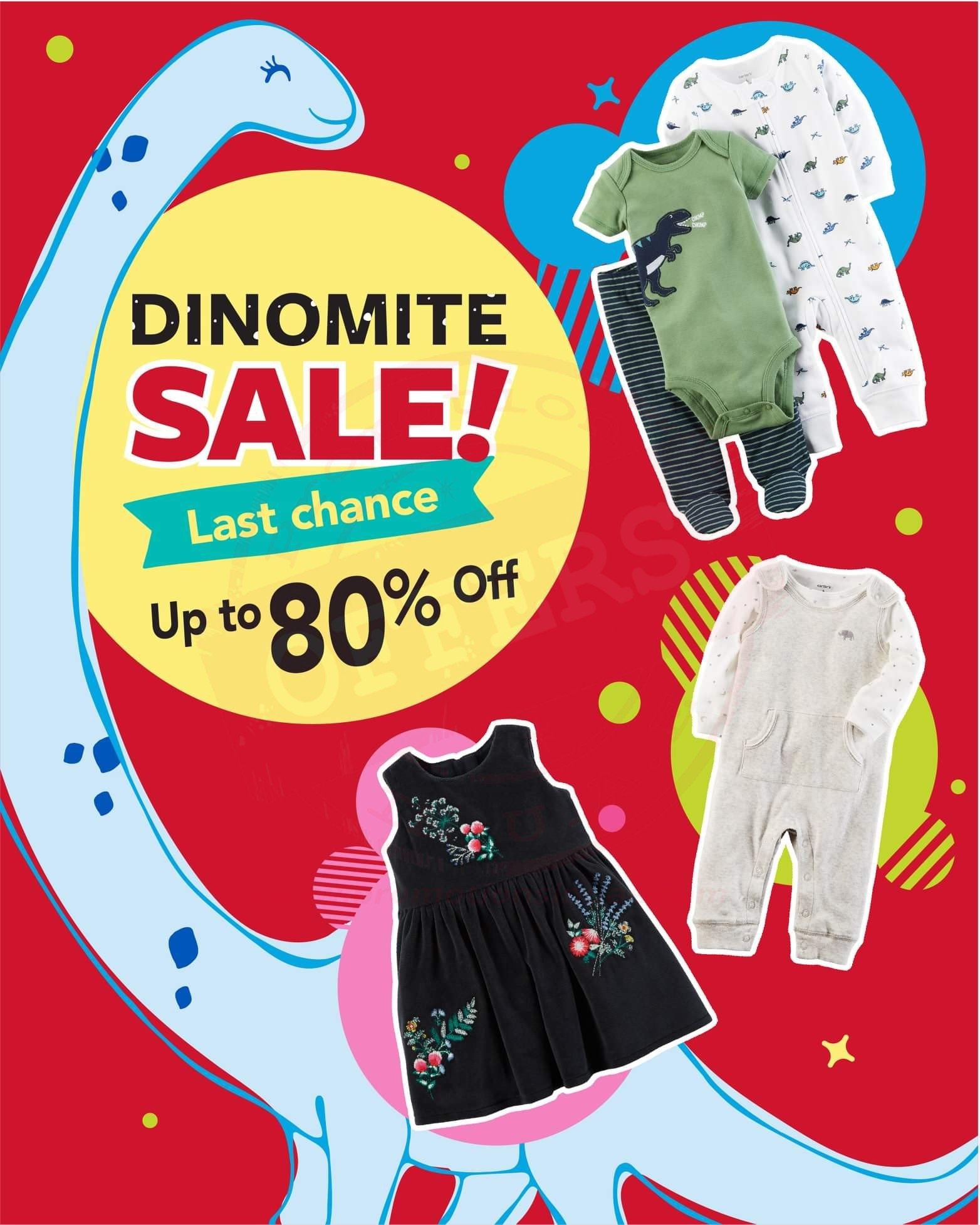 FB IMG 1548832617589 1 Dinomite Sale upto 80%! Hurry to Carter’s stores