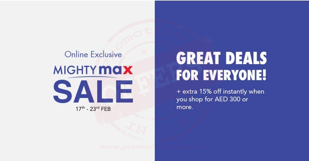 Screenshot 20190217 234745 Facebook Mighty Max Sale is now on