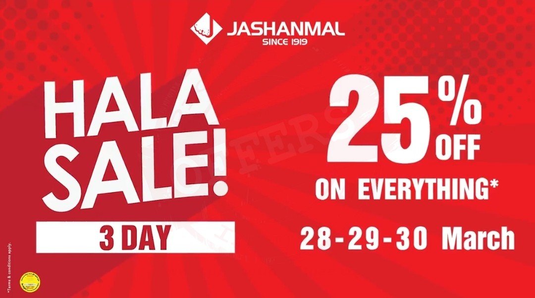 Jashanmal HALA SALE