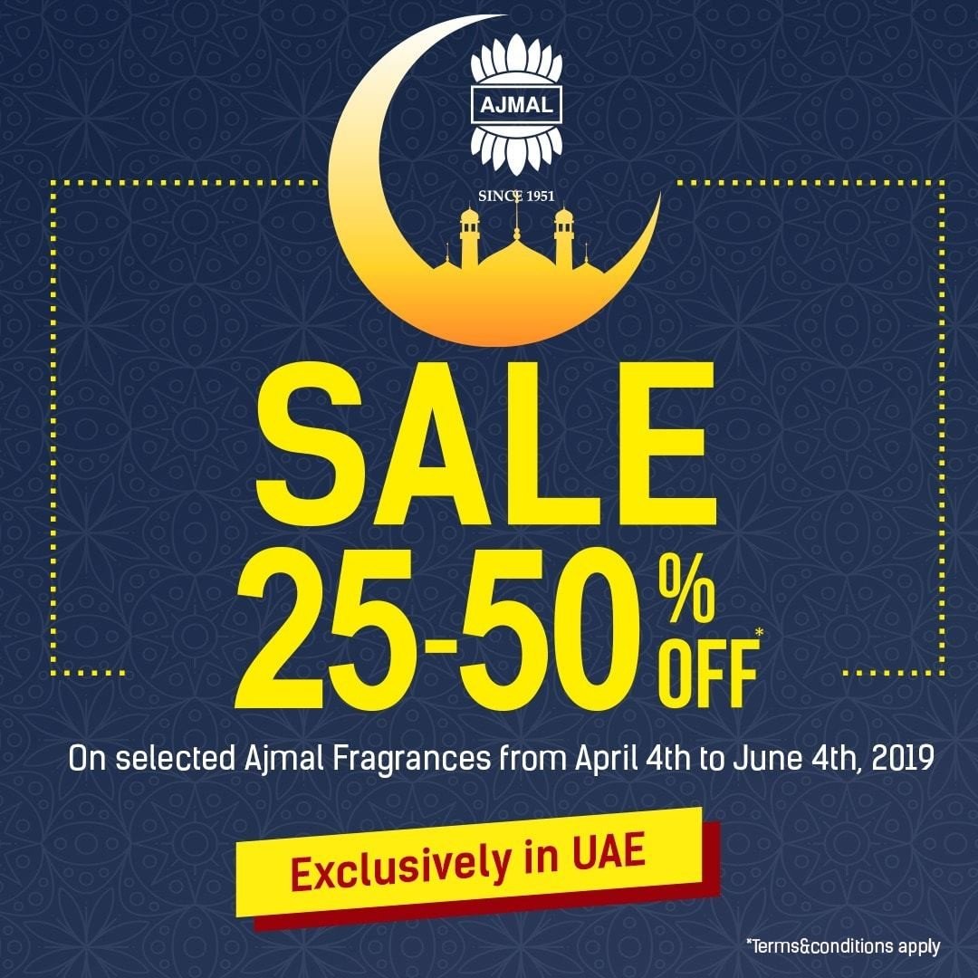 Ajmal UAE exclusive Sale is here