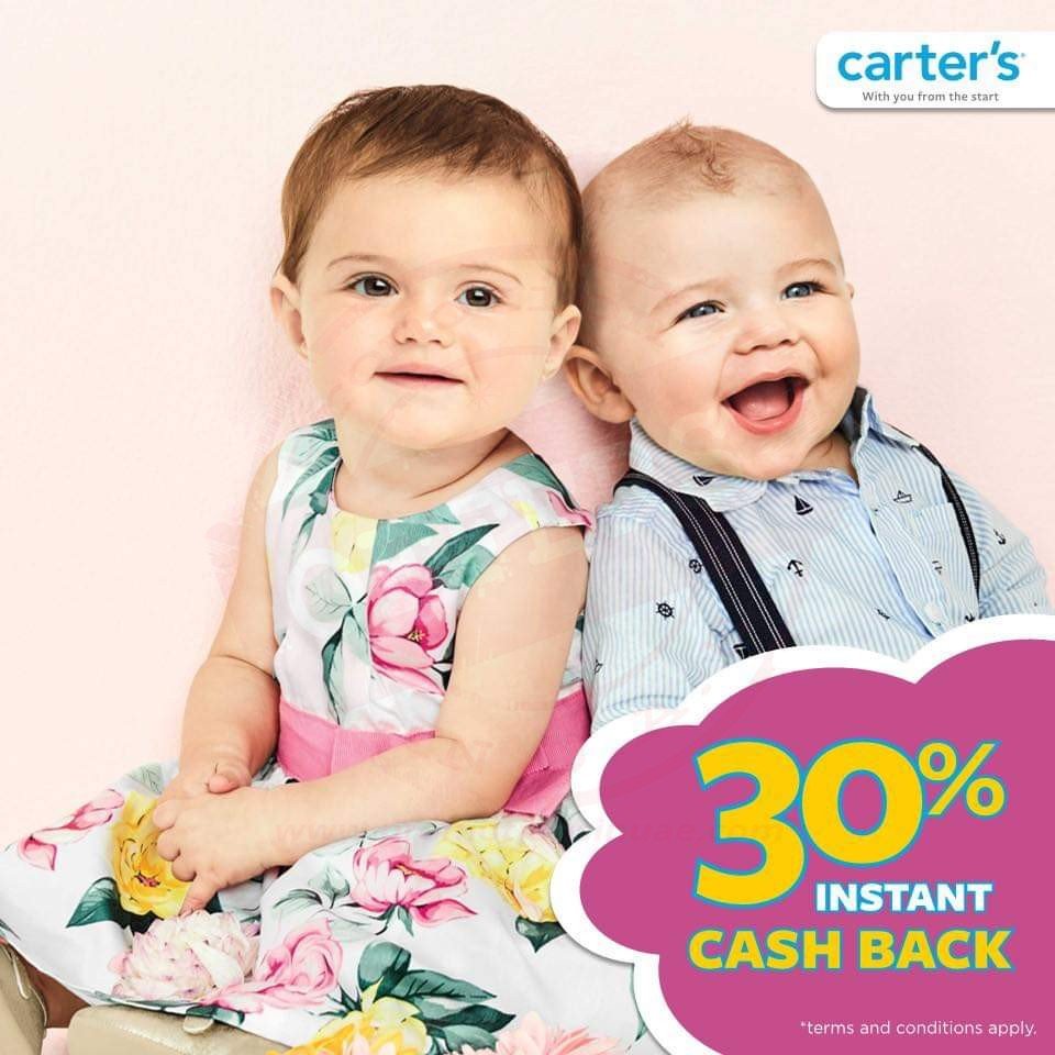 FB IMG 1558615118034 Carter’s 30% CASH BACK!