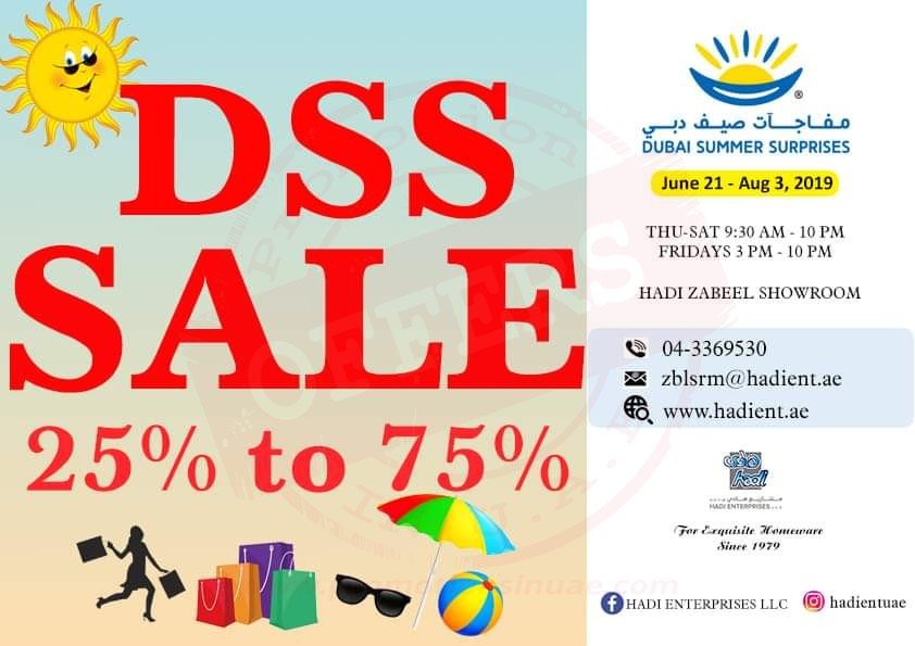 25-75% off at Hadi Enterprises