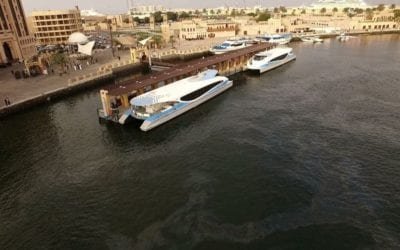Dubai-Sharjah ferry service launched. Free rides