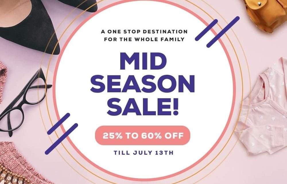 Mid-season sale at Centrepoint