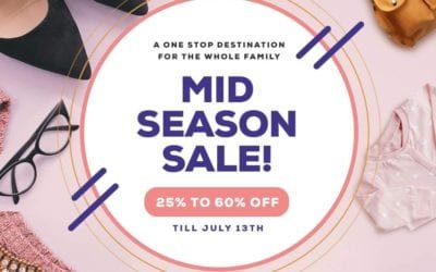 Mid-season sale at Centrepoint