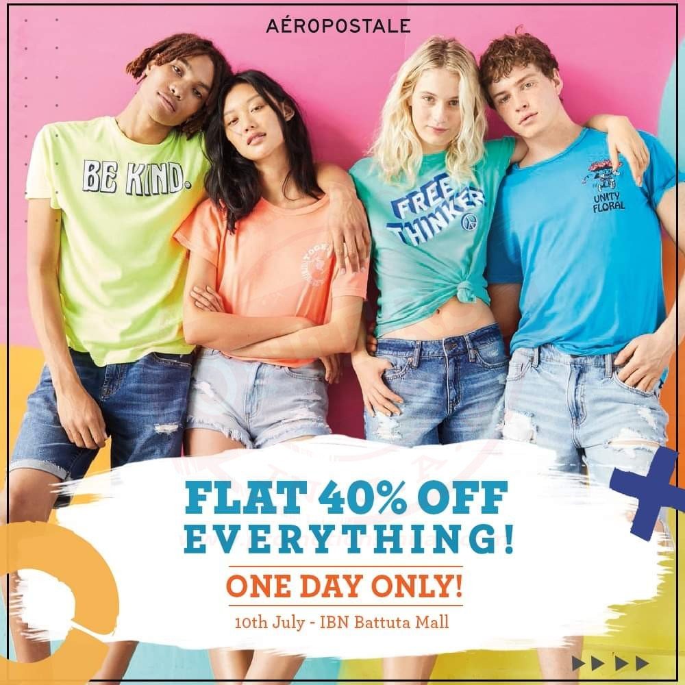 FB IMG 1562682112344 FLAT 40% OFF! at Aeropostale