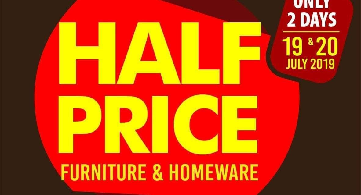 HALF PRICE AT HOME STYLE