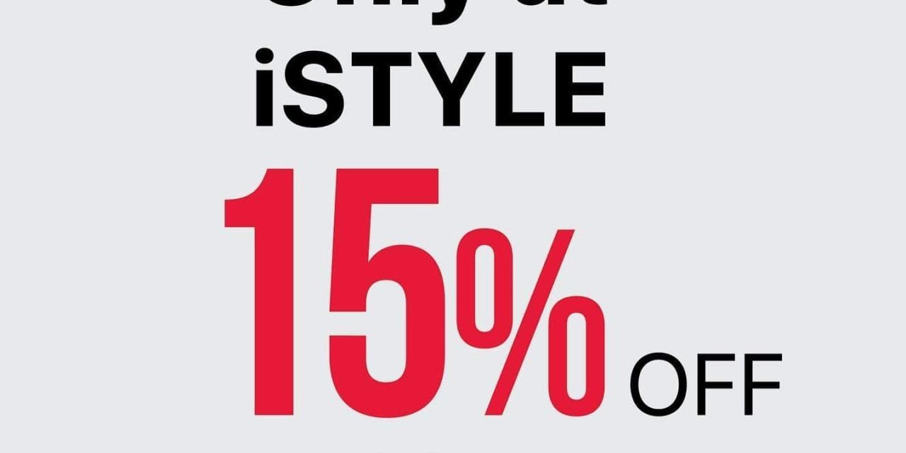 Back to School offer at iSTYLE