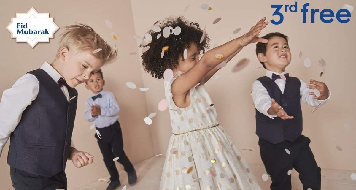 Buy 2 Get 3rd Free at Mothercare on festive items!