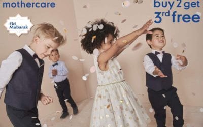 Buy 2 Get 3rd Free at Mothercare on festive items!