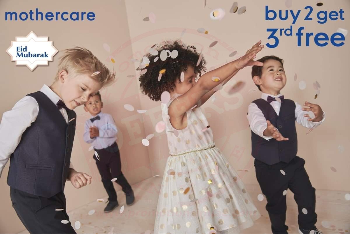 FB IMG 1564587328804 Buy 2 Get 3rd Free at Mothercare on festive items!