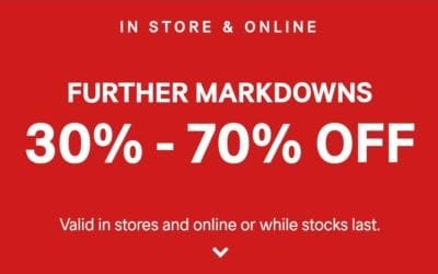 Further Discounts at H&M