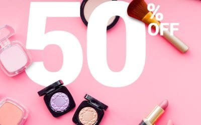 Carrefour 50% Off on All Make-up Brands