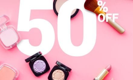 Carrefour 50% Off on All Make-up Brands