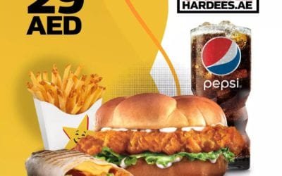 Aed 29 only for Hardee’s meal