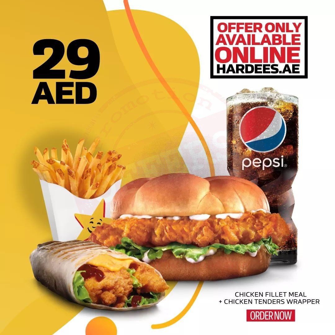 FB IMG 1565272973115 Aed 29 only for Hardee's meal