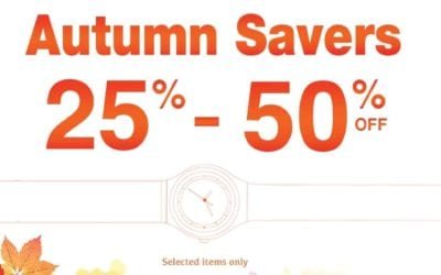 Enjoy 25%- 50% off at The Watch House.