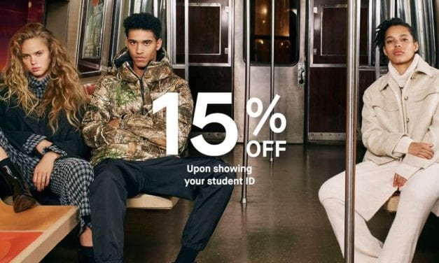 Enjoy 15% student discount at Pull&Bear.