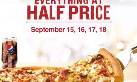 EVERYTHING AT HALF PRICE is back! PapaJohnsUAE