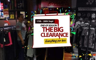The Big CLEARANCE SALE. COSMOS Warehouse  Sale