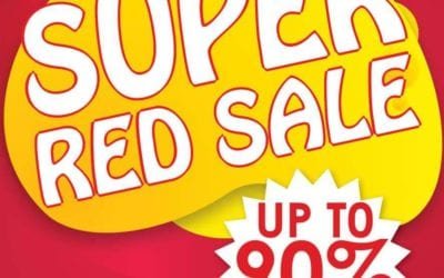 SUPER RED SALE – Up to 90% off. Paris Gallery and Watch Gallery