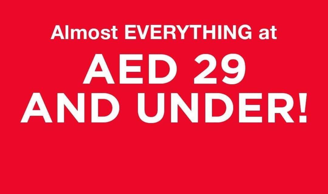 The Labels Factory Outlet! for only AED 29 and BELOW!
