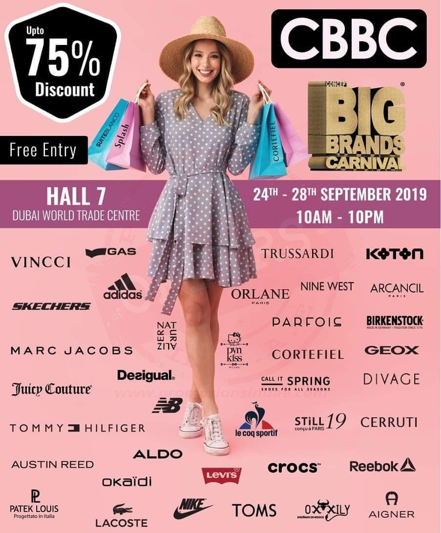 FB IMG 1569312427949 Upto 75% discount at CBBC at Dubai World Trade Centre